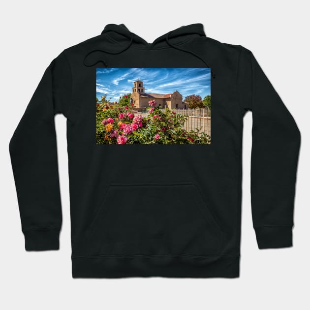 The Santuario de Nuestra Señora de Guadalupe Santa Fe New Mexico Hoodie by Gestalt Imagery